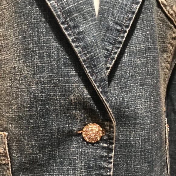 Blingy Jean Jacket - Picture 8 of 12